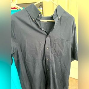 Navy Blue Dress Shirt